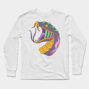 Snake Head Long Sleeve T-Shirt